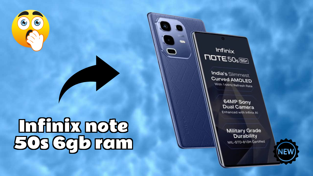 Infinix Note 50s 6GB RAM Display Quality: AMOLED Explained