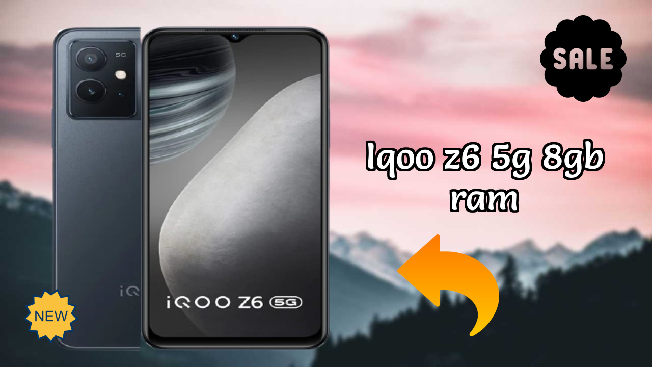 IQOO Z6 5G 8GB RAM at ₹17,999 - Complete Specifications