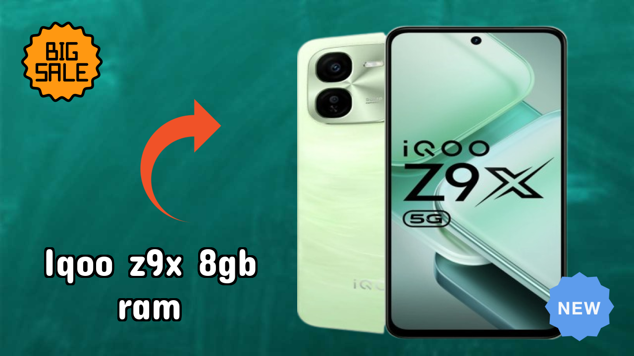 IQOO IQOO Z9x 8GB RAM - Complete Guide & Best Deals