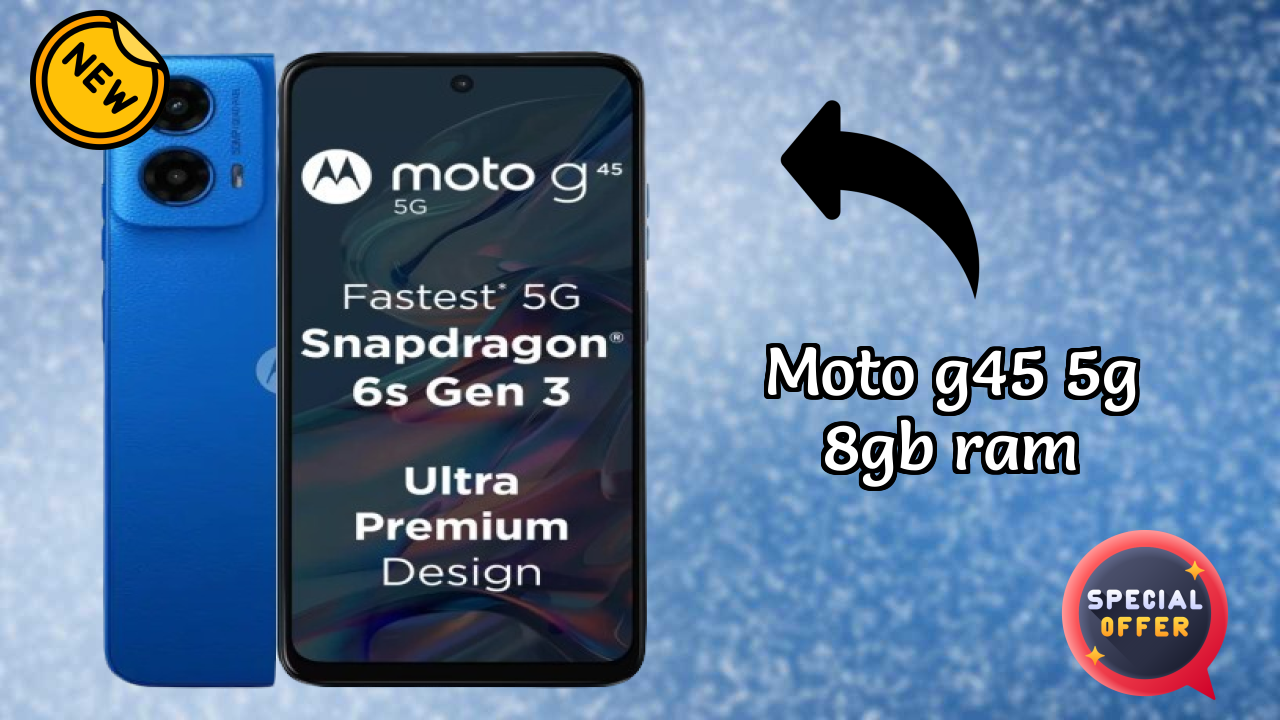 Moto G45 5G 8GB RAM Display Quality: IPS LCD Review