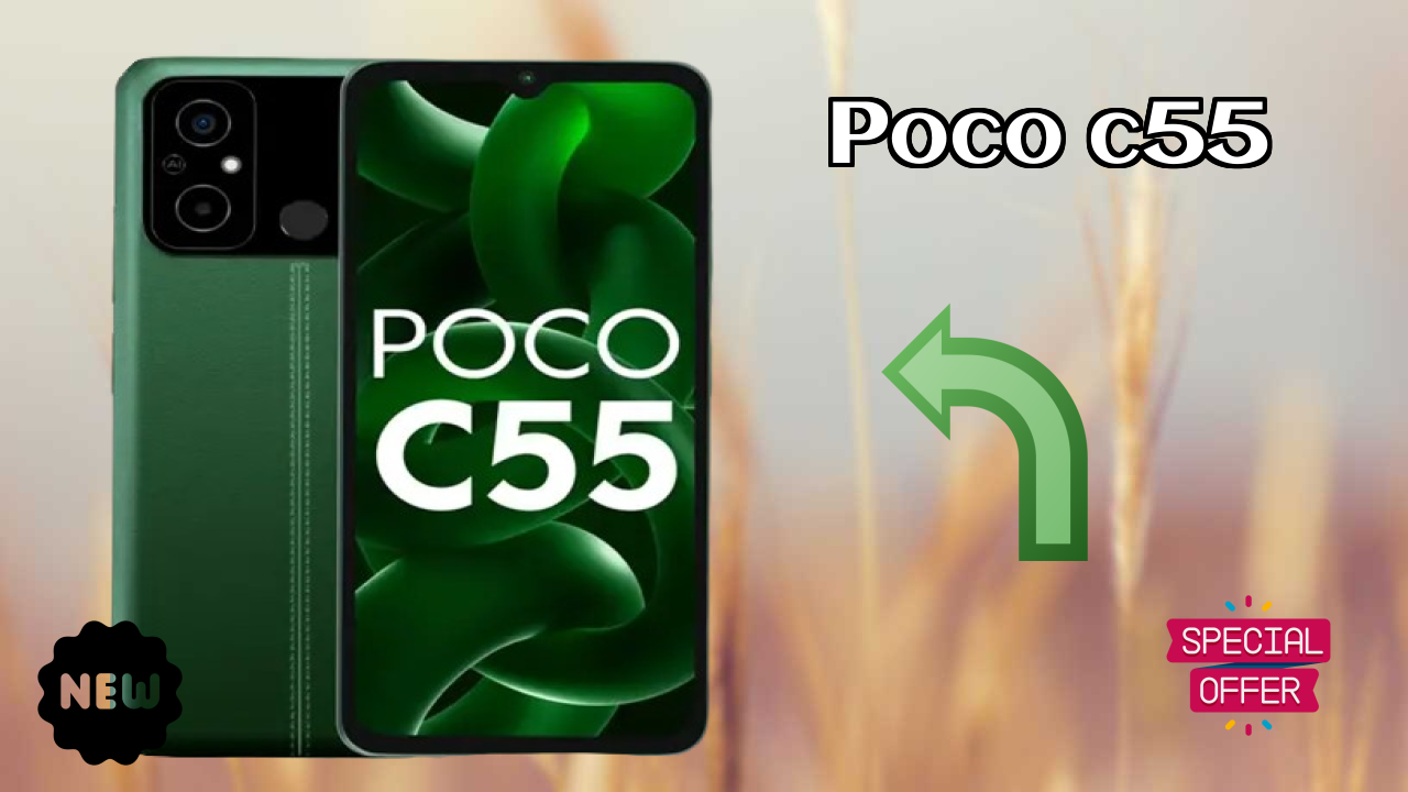 POCO C55 at ₹9,490 - Best Features Explained