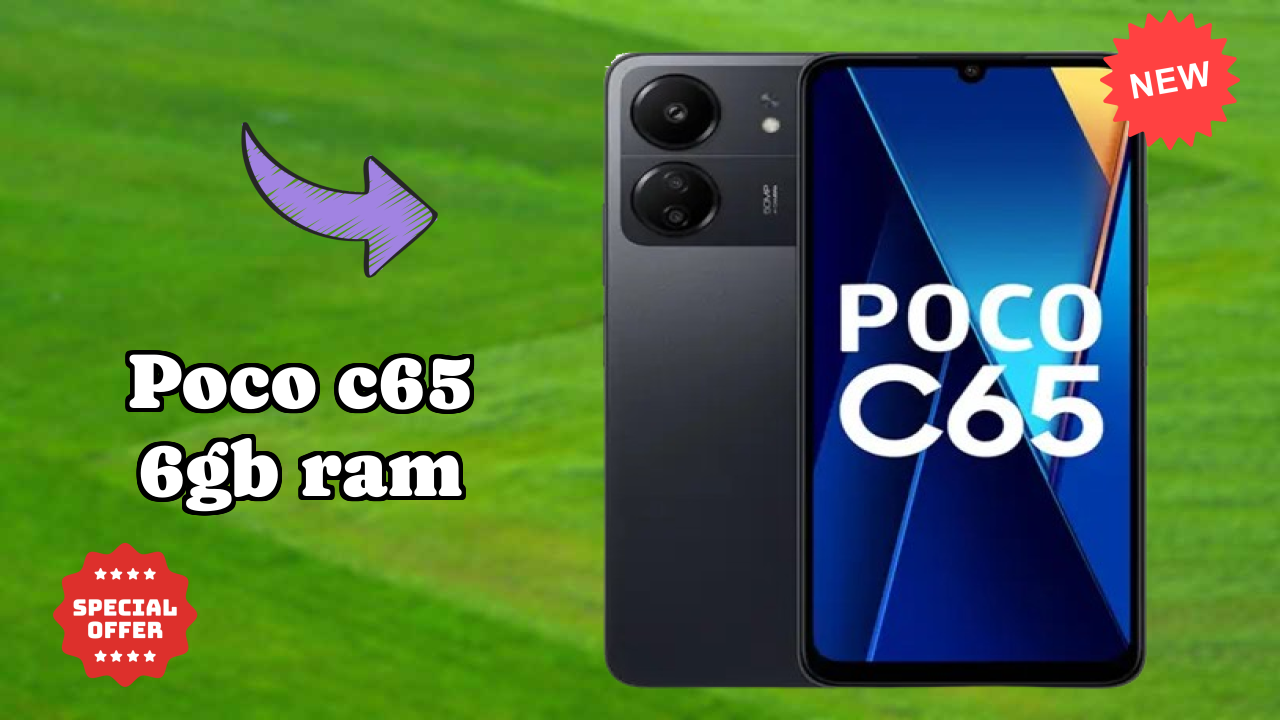 POCO C65 6GB RAM Test: 6 GB RAM Handles Gaming Well