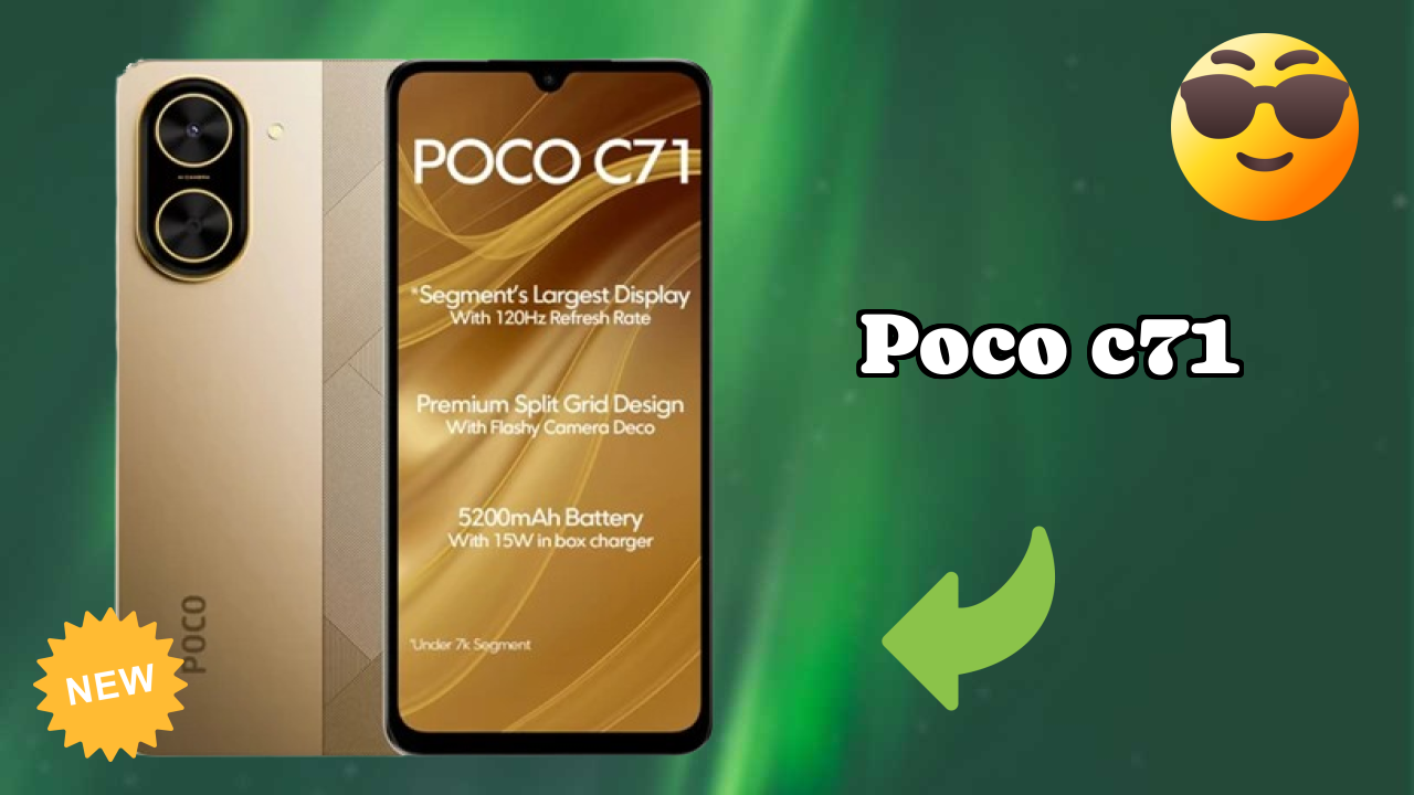 POCO C71 at ₹6,179 - Should You Buy It?