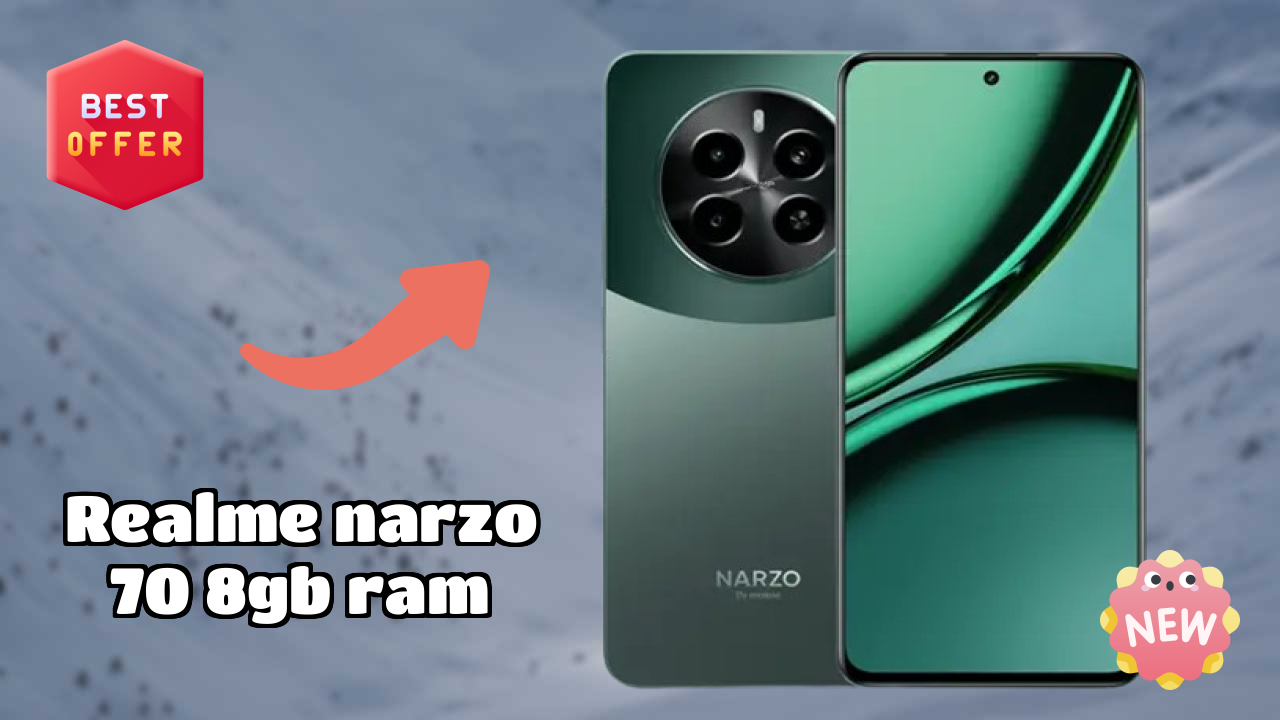 Realme Narzo 70 8GB RAM at ₹14,799 - Best Features Explained