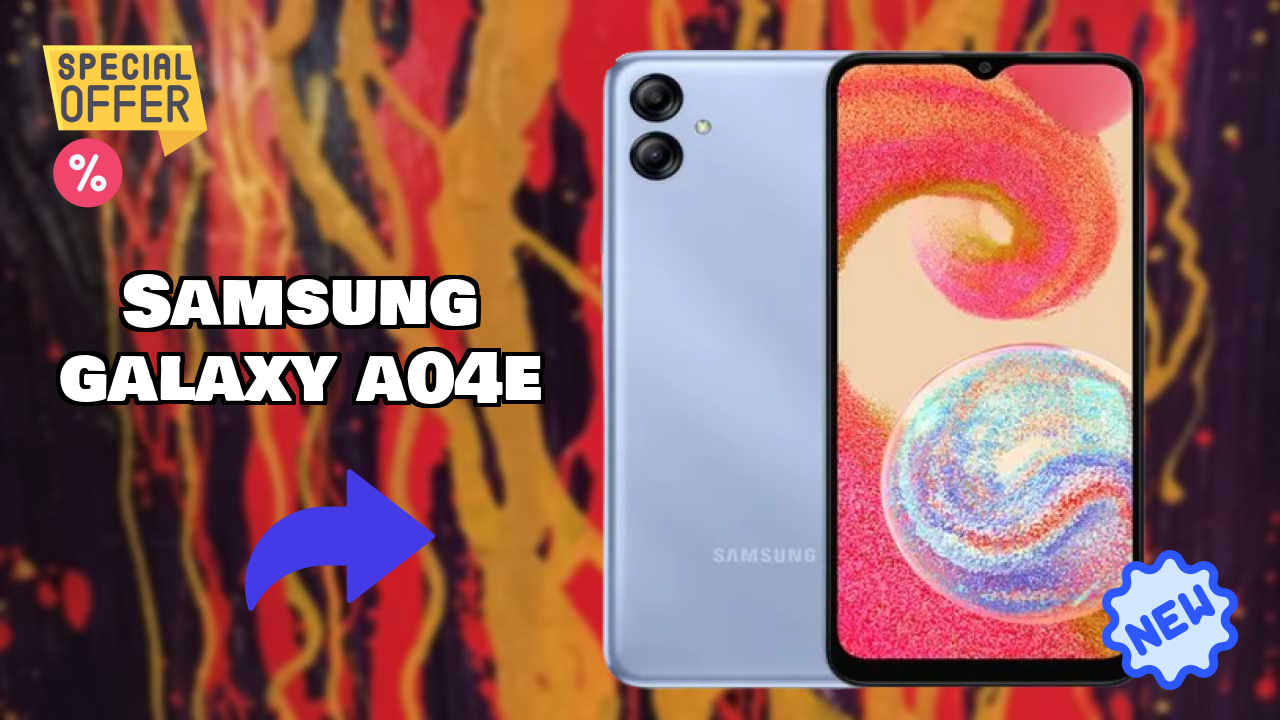 Samsung Galaxy A04e at ₹8,999 - Complete Specifications List