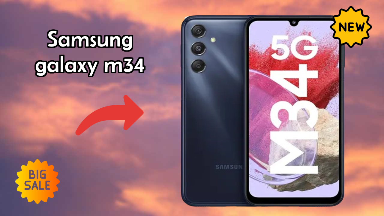 Samsung Galaxy M34 Display Size: 6.5 Inches (16.42 Cm) Screen Quality
